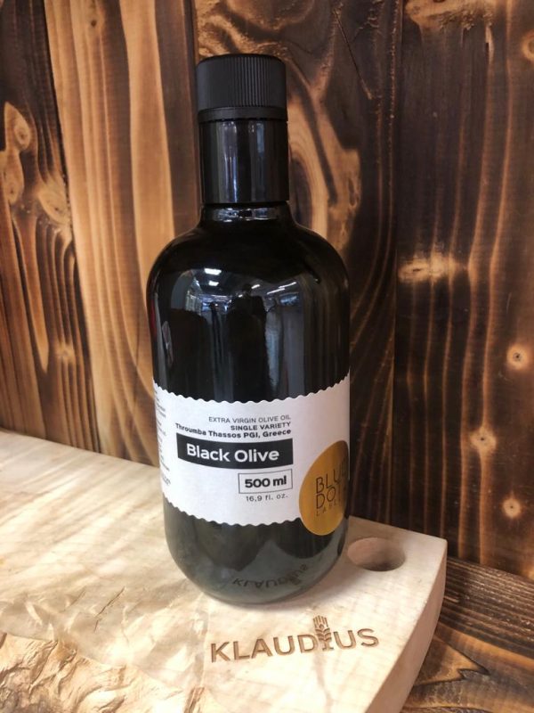 Olej Olivov Extra Panensk Black 500ml Klaudius